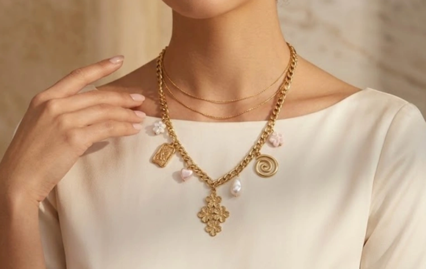Collier charms ÉCLAT
