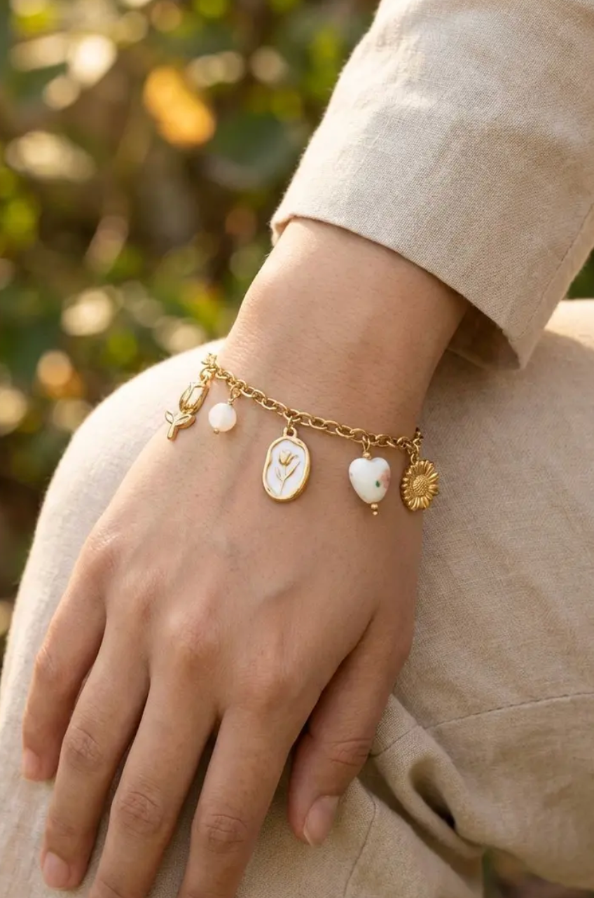 Bracelet charms ZÉLIE