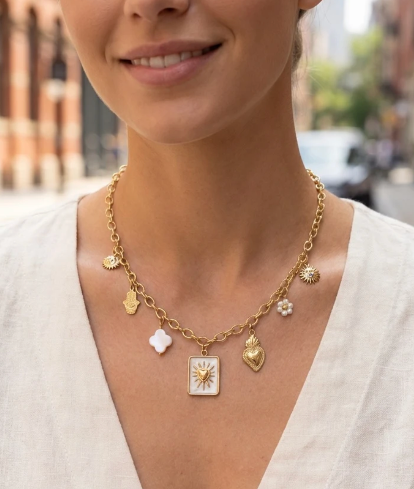 Collier charms ADÈLE