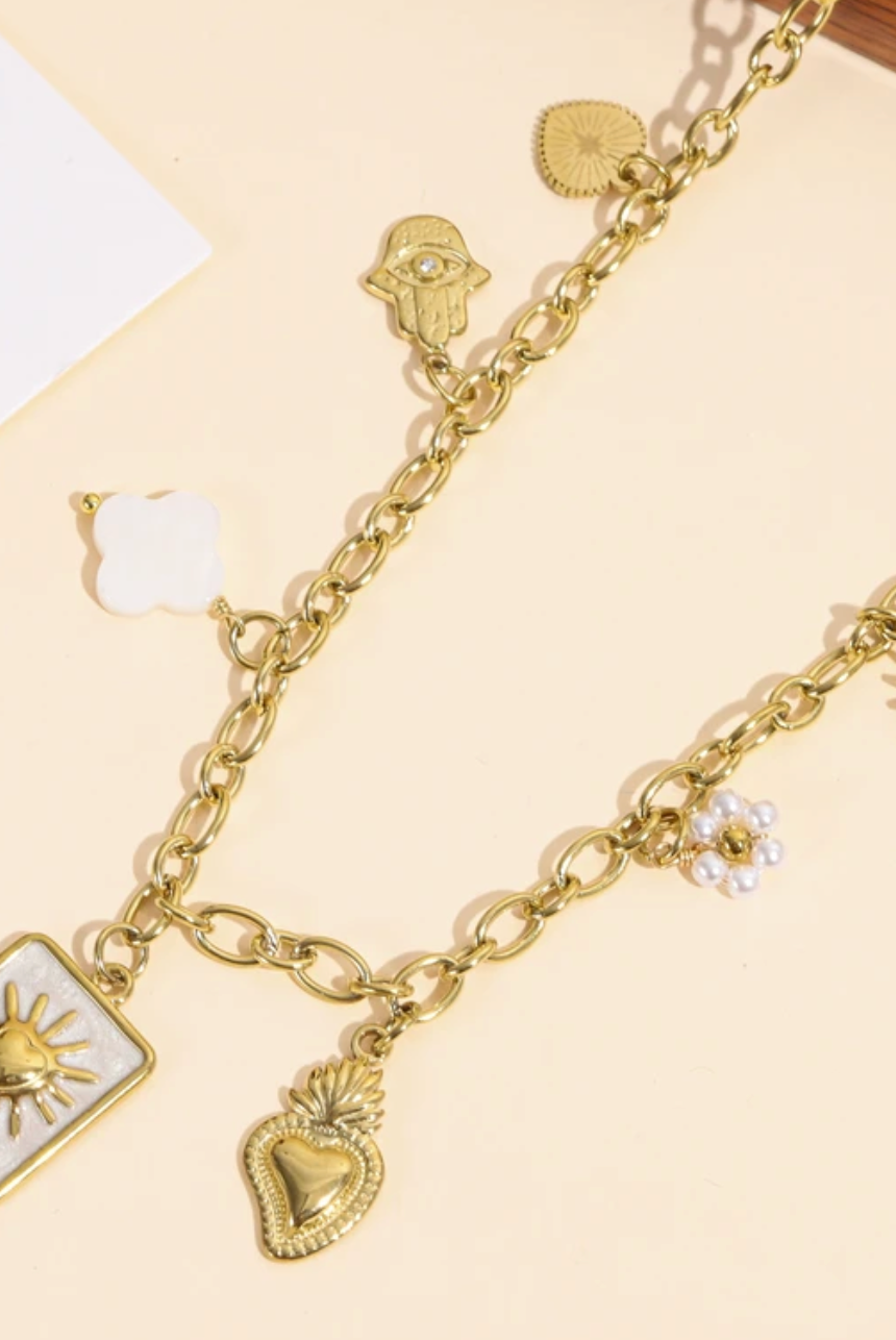 Collier charms ADÈLE