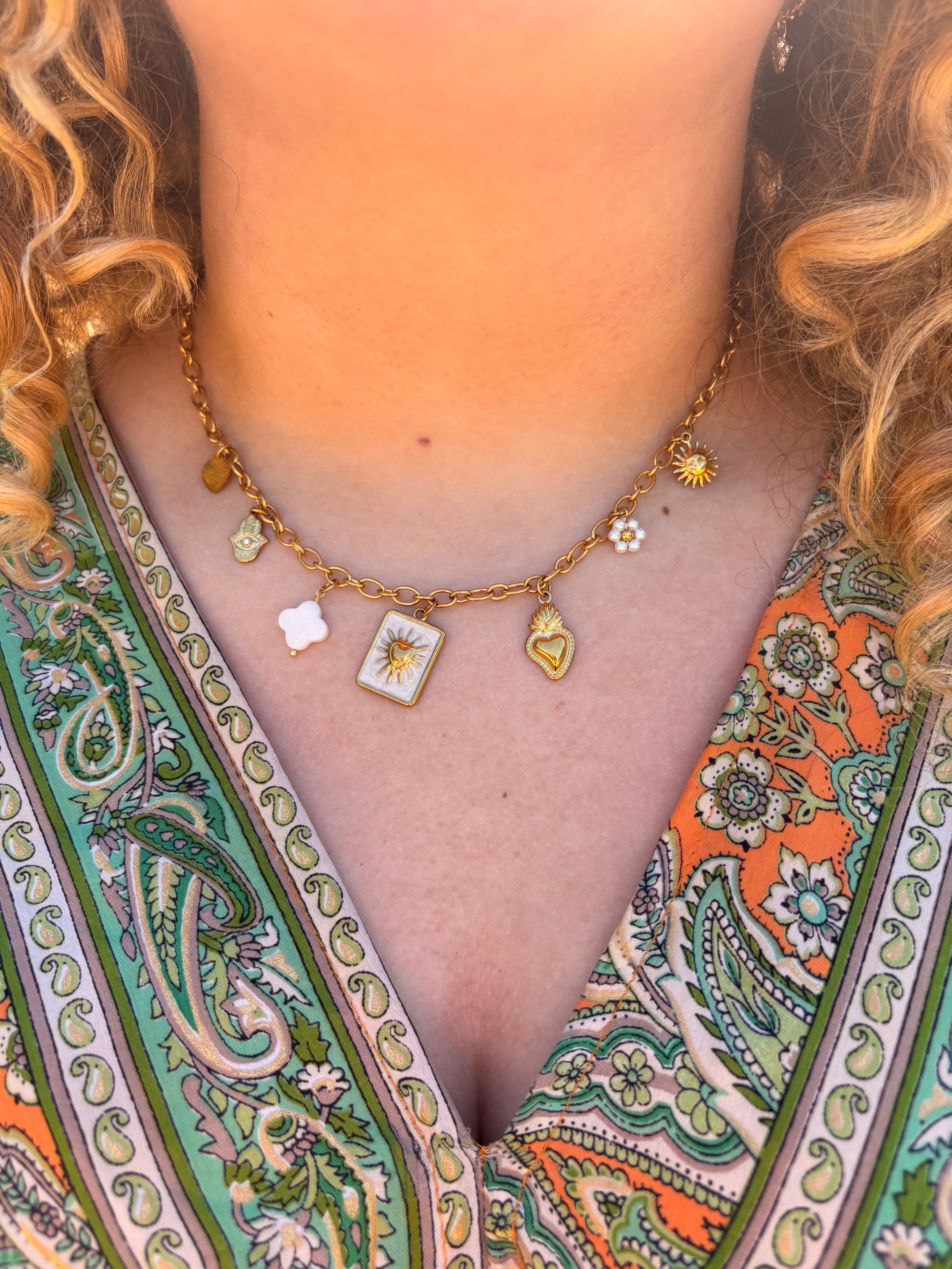 Collier charms ADÈLE